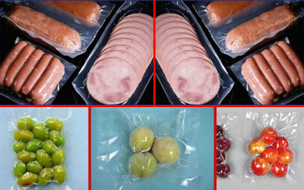 食品透明真空包装袋图片展示